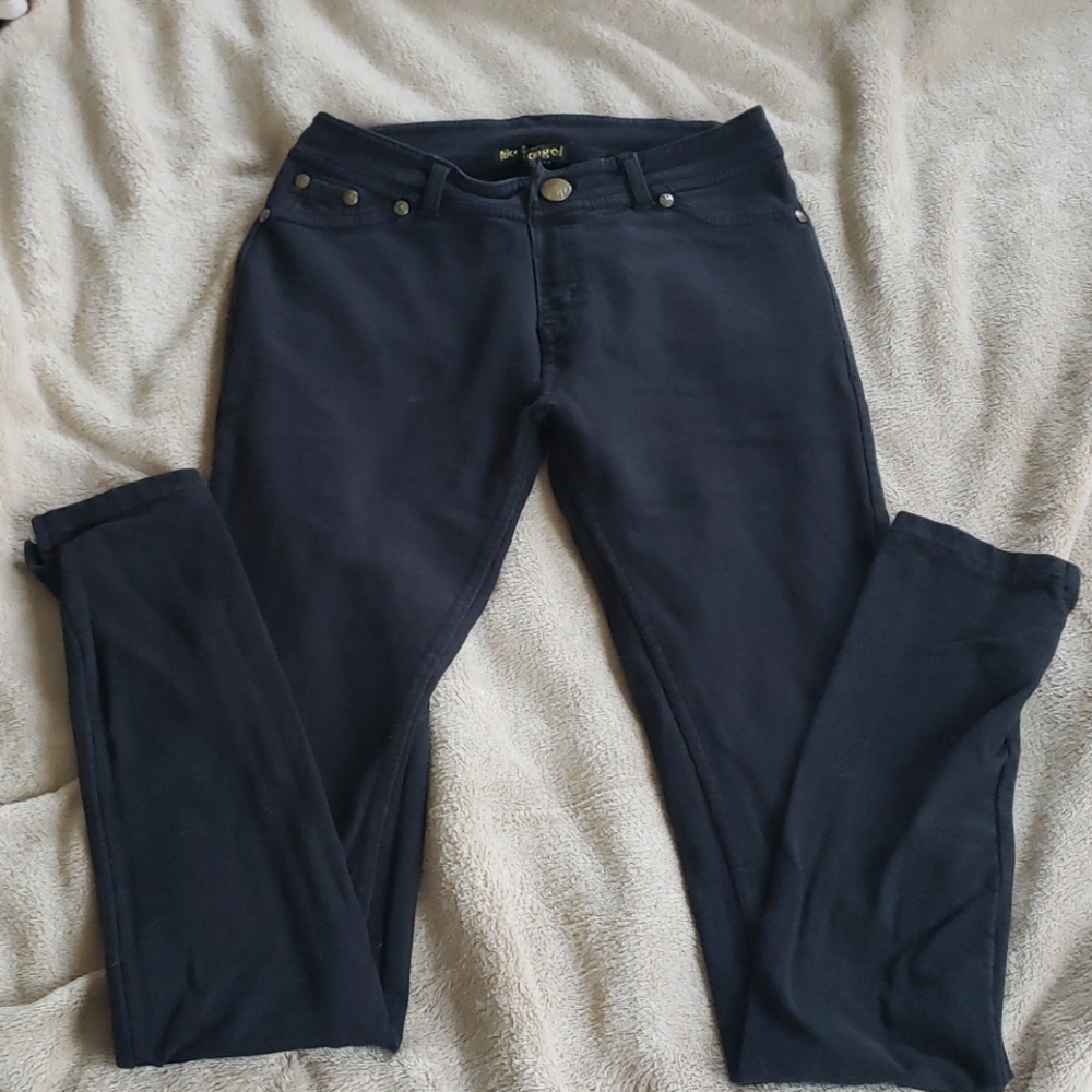 M black denim leggings jeggings
